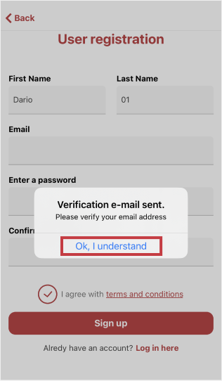 Accept Terms Conditions